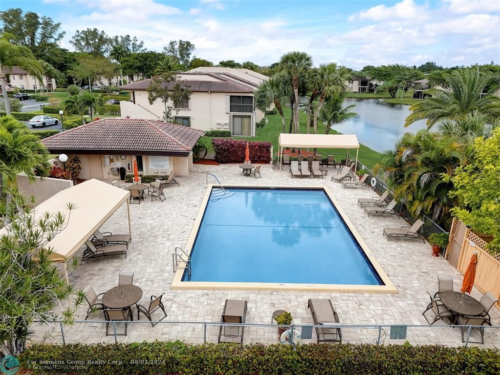 AERIAL photos of the surroundings, view of pool