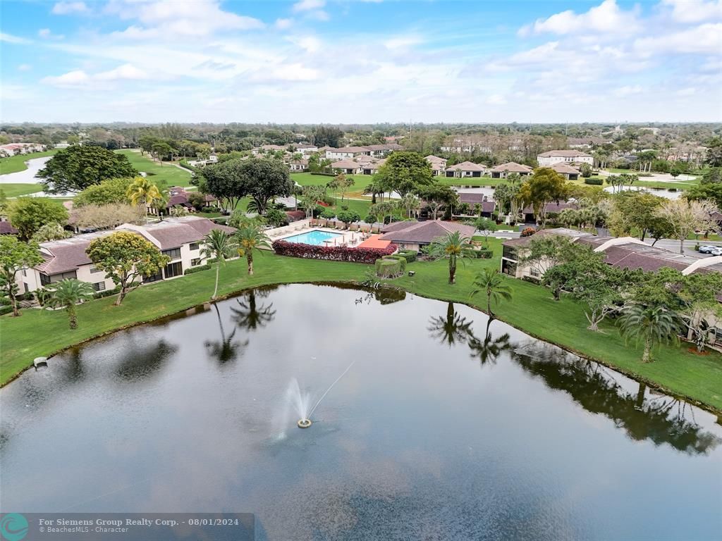 AERIAL photos of the surroundings, view of pool