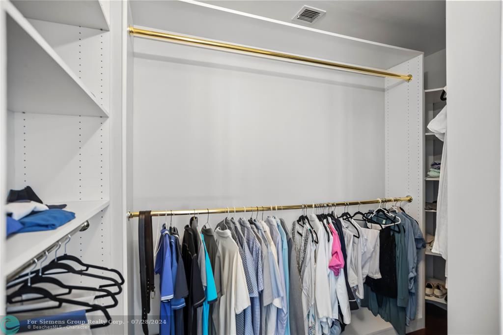 Large Master closet