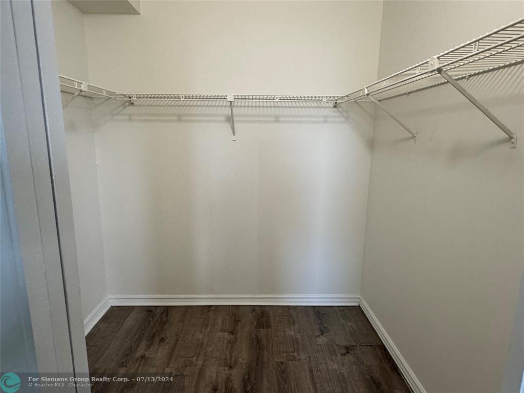 Walk-in Closet in guest bedroom