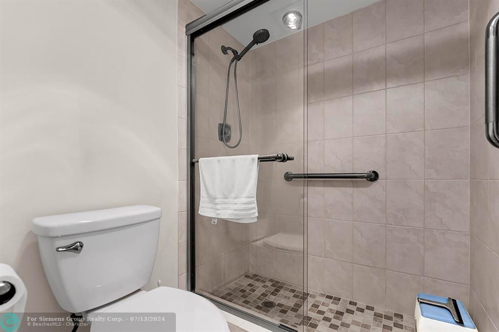 Guest- Remodeled shower