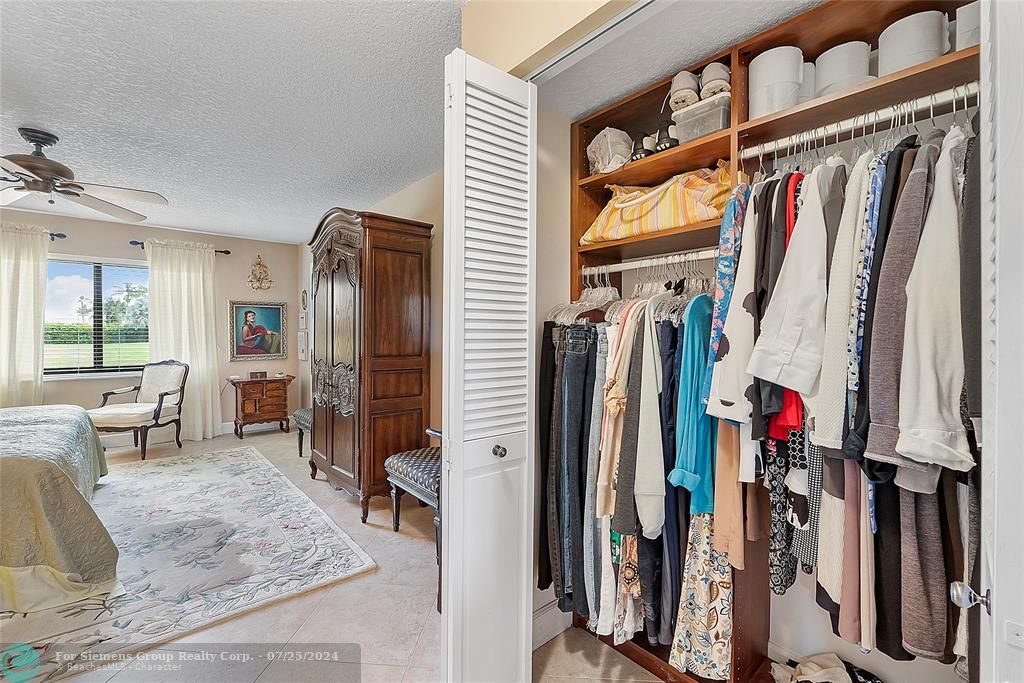 3rd of 3 Closets in the Main Bedroom