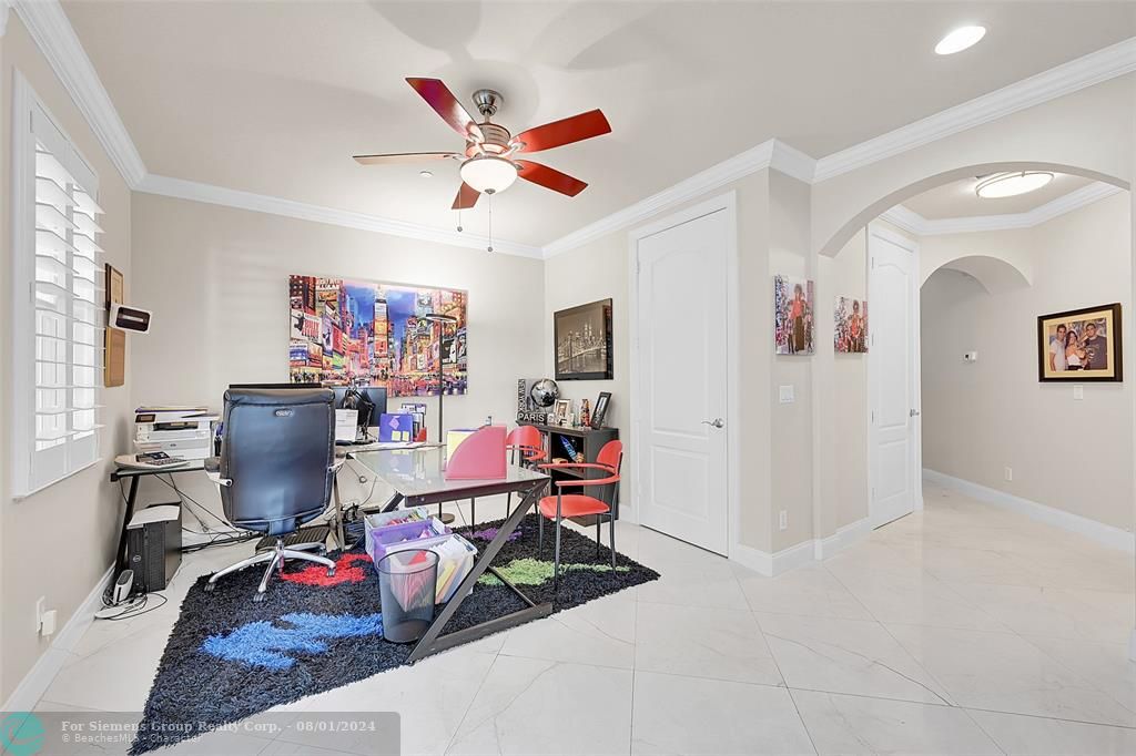 1st Floor Office can be converted to 4th bedroom.