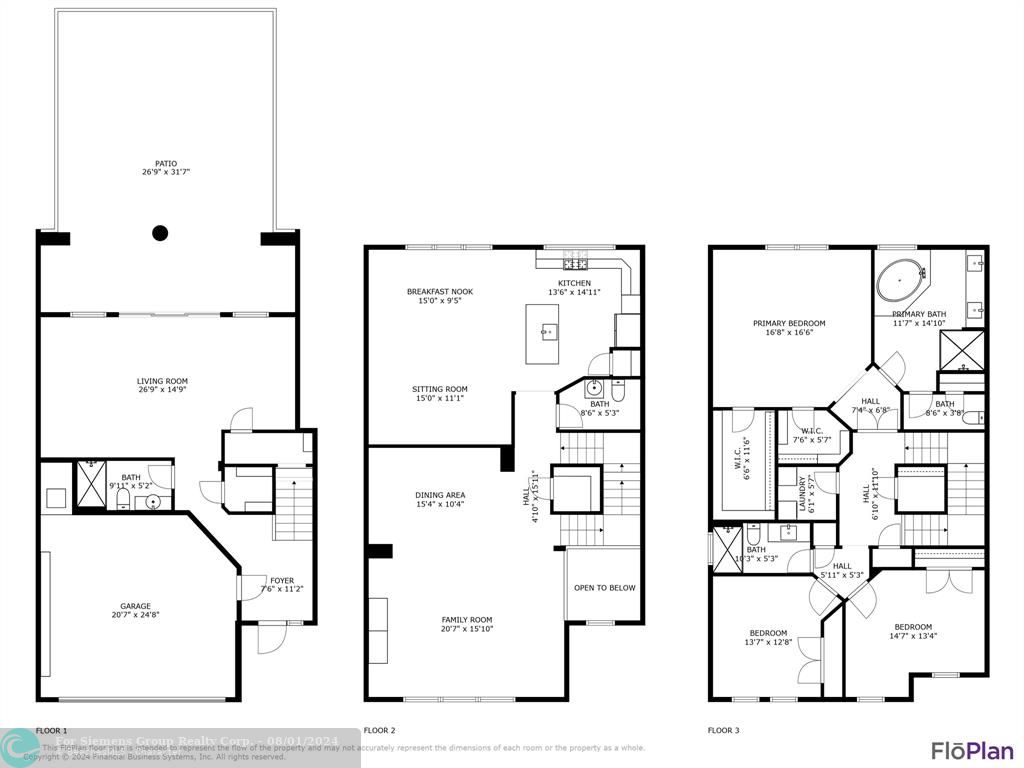 Boca Raton, Florida 33487, 3 Bedrooms Bedrooms, ,3 BathroomsBathrooms,Condo/Co-op/Villa/Townhouse,Exclusive Right,Trieste Ter,F10420848