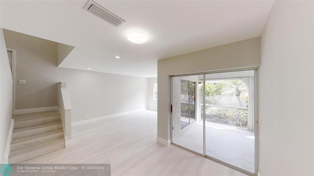 Dining Area and Living Room