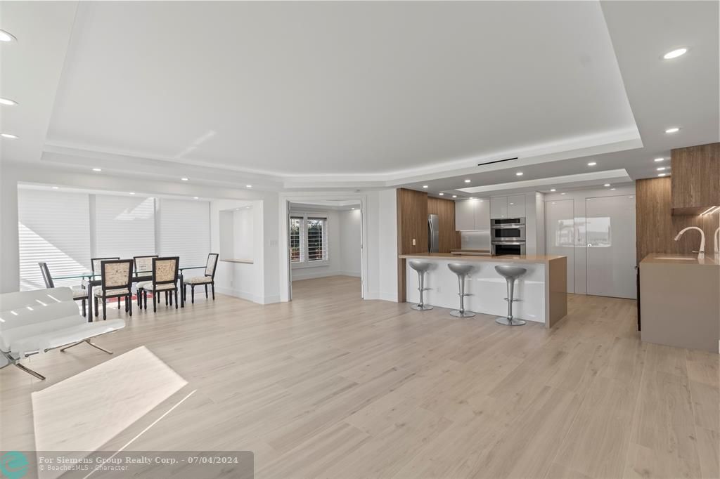 LIVING AREA/KITCHEN