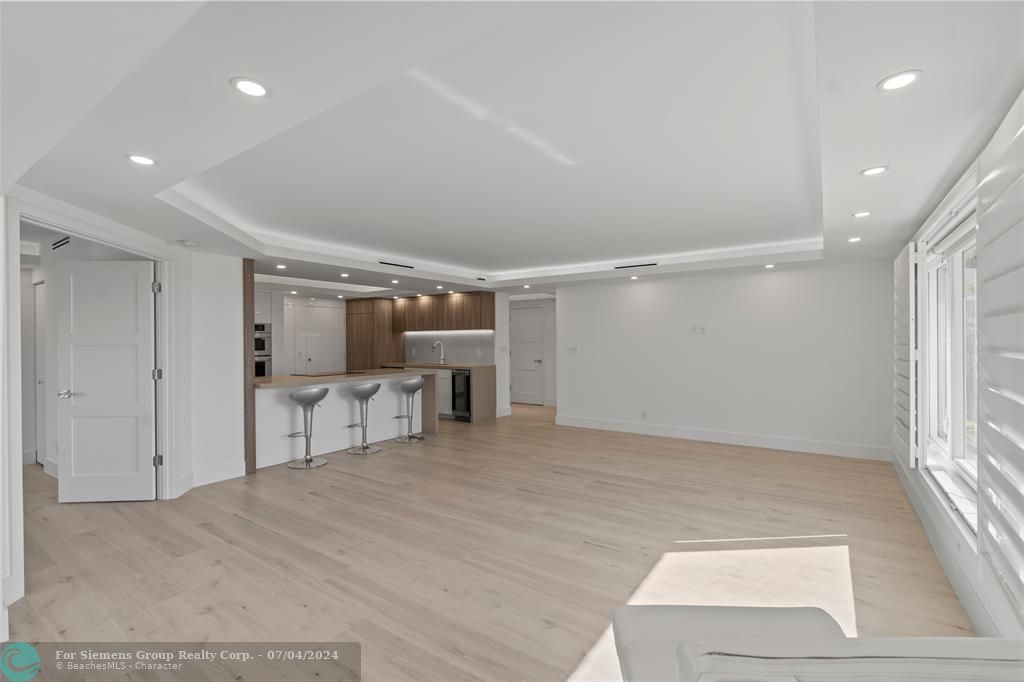 LIVING AREA/KITCHEN