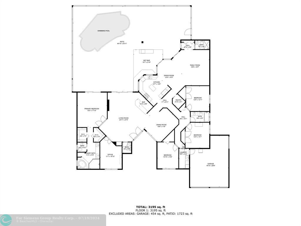 Boca Raton, Florida 33428, 4 Bedrooms Bedrooms, ,3 BathroomsBathrooms,Single Family,Exclusive Agency,Old Bridge Trl,F10449088
