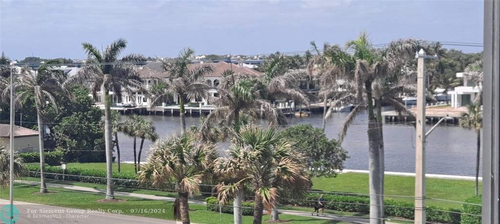 Intracoastal View from Living Area