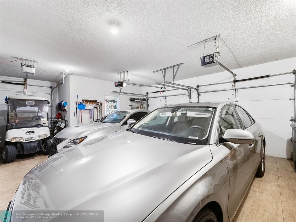 2 Car Plus Golf cart and Storage Room Garage
