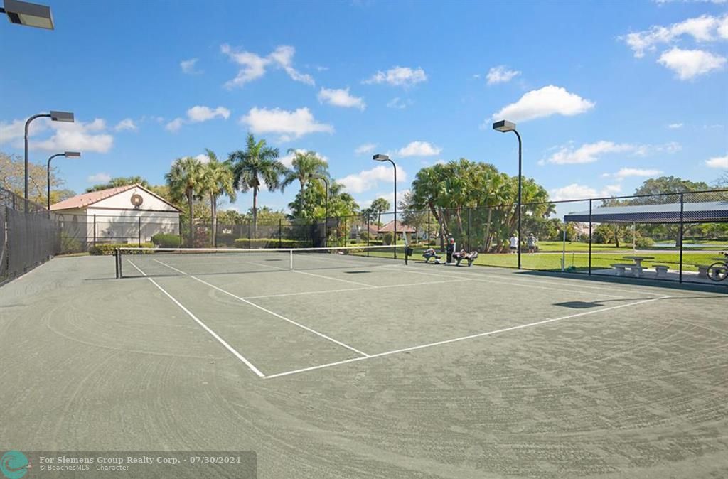 tennis courts