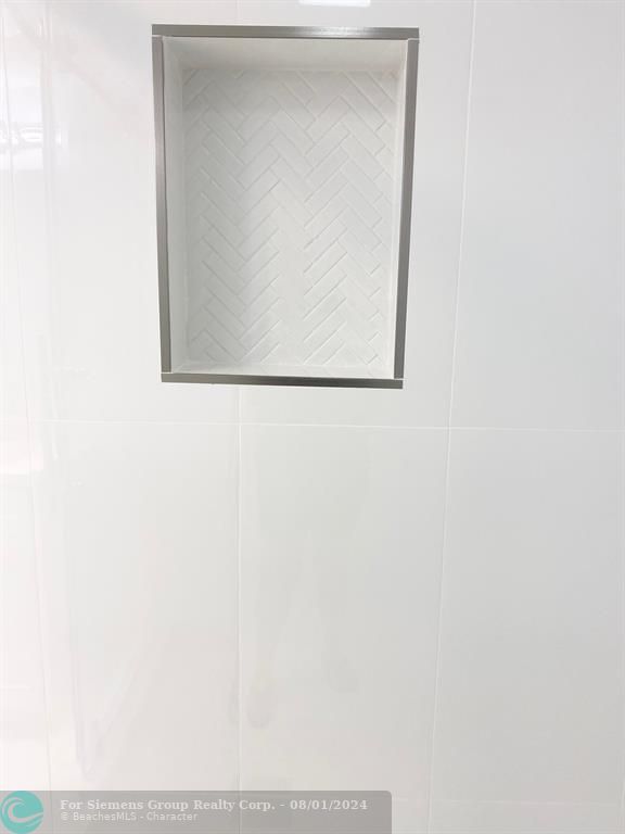 Shower Niche in Master Bathroom Shower & Guest Bath!